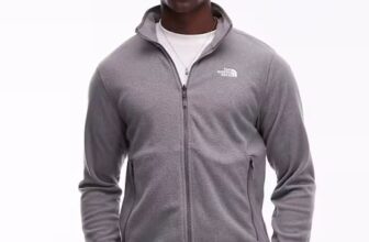 The North Face – Glacier – Fleecejacke (Mittelgrau) für 47,60 Euro