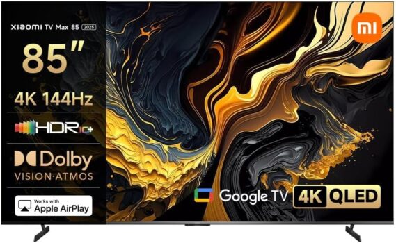 XIAOMI TV MAX 85 2025 – 85″ QLED Smart TV für 999 Euro