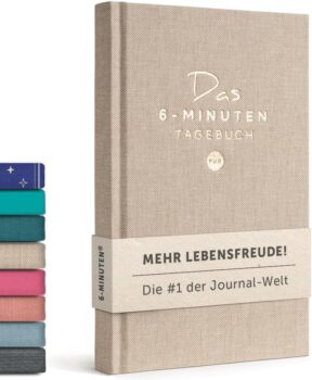 6-Minuten® Tagebuch für Erwachsene 2026 für 19,99 Euro