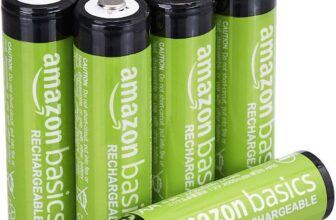 8er-Pack Amazon Basics wiederaufladbare AA-NiMH-Batterien (2000 mAh)