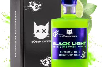 BÖSER KATER Blacklight Vodka (0,5 l, 40 % vol.) für 31,25 Euro