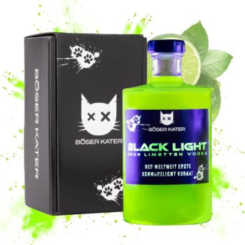 BÖSER KATER Blacklight Vodka (0,5 l, 40 % vol.) für 31,25 Euro