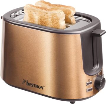 Bestron Toaster mit 2 Röstkammern für 19,99 Euro
