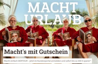 DERTOUR – bis zu 500 € auf den Reisepreis