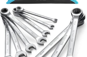 DURATECH Ratschenschlüssel-Set, 10-teilig (6–18 mm) für 33,99 Euro
