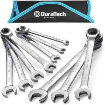 DURATECH Ratschenschlüssel-Set, 10-teilig (6–18 mm) für 33,99 Euro