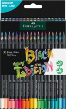 Faber-Castell Blackwood Buntstifte Black Edition (36er Etui) für 10,78 Euro