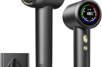 GLAM Ionen Haartrockner mit LED-Display für 32,99 Euro