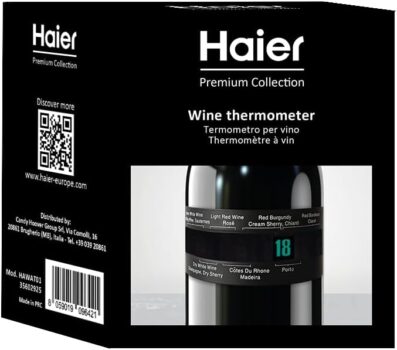 Haier Weinthermometer aus Edelstahl für 10,69 Euro