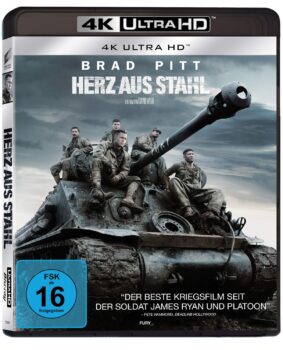Herz aus Stahl (4K-UHD Blu-ray) für 14,27 Euro