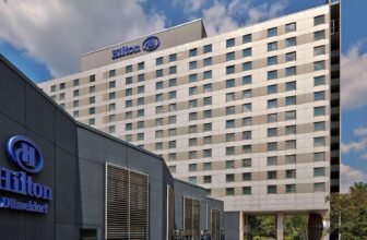 Übernachtung im Hilton Düsseldorf mit Frühstück ab 49,50 € pro Person