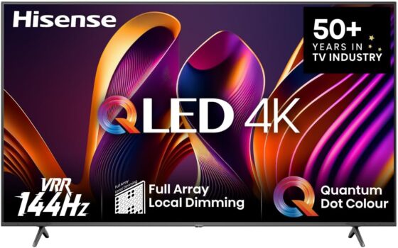 Hisense 65E7NQ Pro 65 Zoll QLED 4K UHD Smart TV für 566 Euro