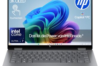 HP OmniBook X Flip Intel Core Ultra 7 256V 2-in-1 Laptop für 1.229 Euro