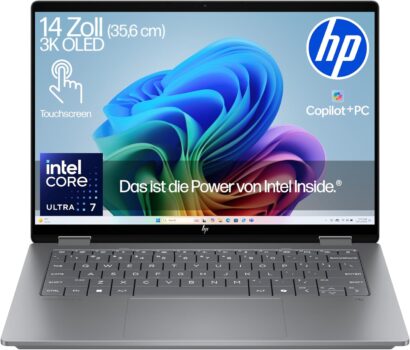 HP OmniBook X Flip Intel Core Ultra 7 256V 2-in-1 Laptop für 1.229 Euro