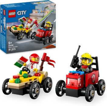LEGO City Pizzalieferwagen vs. Löschauto (60458) für 6,99 Euro