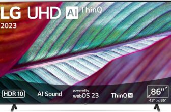 LG 86UR78006LB UHD-Fernseher (86 Zoll) für 849 Euro