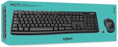 Logitech MK270 kabelloses Tastatur & Maus-Set für 14,72 Euro