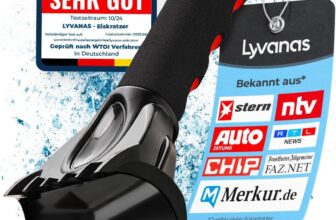 LYVANAS Auto-Eiskratzer (TESTSIEGER 2025*) für 9,49 Euro