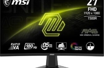 MSI MAG 27C6F 27″ FHD Curved Gaming Monitor für 99 Euro