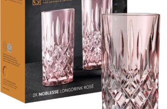 2-teilige Nachtmann Longdrinkglas-Set (395 ml, Rosé)