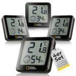 National Geographic Hygrometer & Thermometer (4er Set) für 14,49 Euro