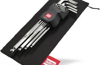 NBUS® 70167 9-tlg. Innensechskant-Winkelschraubendreher-Set für 16,95 Euro