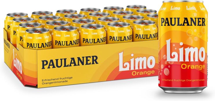 Paulaner Limo Orange (24×0,33 l Einweg) für 14,90 Euro