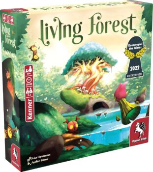 Pegasus Spiele Living Forest Brettspiel für 18,44 Euro