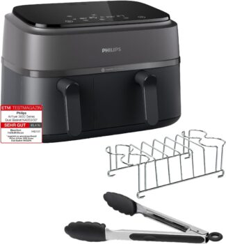 Philips Airfryer Dual Basket 3000 Series Heißluftfritteuse für 129,99 Euro