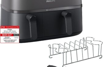 Philips Airfryer Dual Basket 3000 Series Heißluftfritteuse für 129,99 Euro