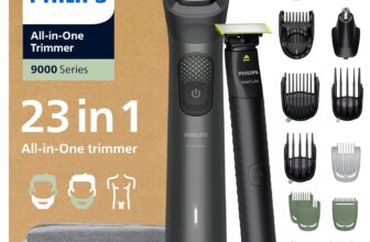PHILIPS Multigroom Series 9000 All-in-One Bart- und Körpertrimmer (MG9561/30) für 89,99 Euro