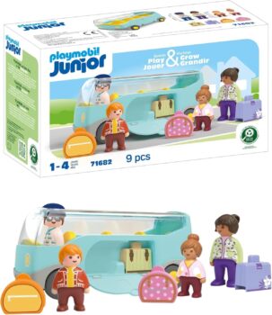 PLAYMOBIL JUNIOR Reisebus mit Sortierfunktion (71682) für 10,43 Euro