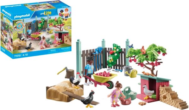 PLAYMOBIL myLife Kleine Hühnerfarm im Tiny House Garten (71510) für 16,54 Euro