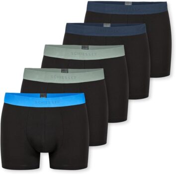 Schiesser Herren Boxershorts (5er Pack) für 29,95 Euro