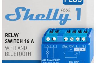Shelly Plus 1 WLAN & Bluetooth Smart Relais Schalter für 12,99 Euro