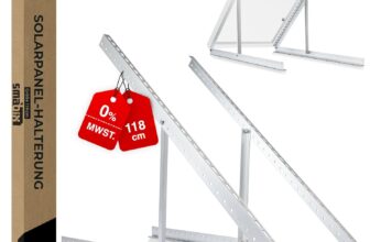 Smabix Solarpanel Halterung für Balkonkraftwerke für 21,52 Euro