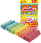 Spontex Microfibre Allzwecktücher (8+2 Gratis) für 3,49 Euro