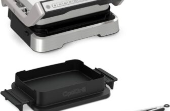 Tefal OptiGrill 4in1 Kontaktgrill mit Backschale (GC776D10) für 199,99 Euro