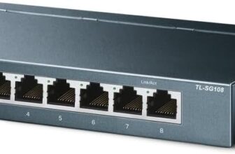 TP-Link TL-SG108 8-Port Gigabit Netzwerk Switch für 16,99 Euro