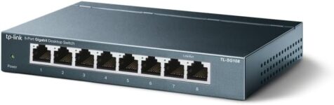 TP-Link TL-SG108 8-Port Gigabit Netzwerk Switch für 16,99 Euro