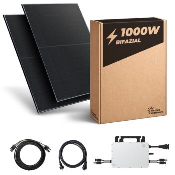 1000W Balkonkraftwerk Komplettset für 259 Euro