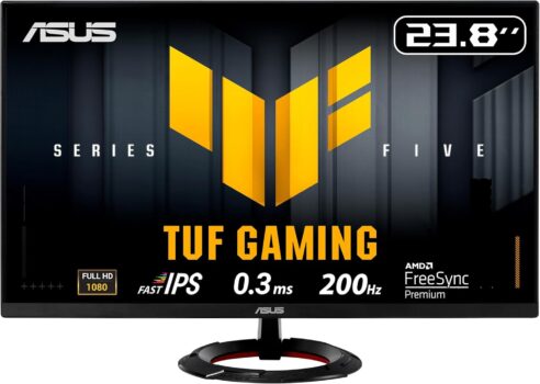 ASUS TUF Gaming VG249Q5R Full-HD Monitor (24 Zoll, 200 Hz) für 94,90 Euro