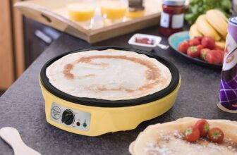 Bestron Crêpes Maker im Retro Design für 22,39 Euro