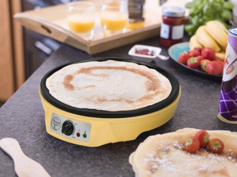 Bestron Crêpes Maker im Retro Design für 22,39 Euro