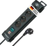 Brennenstuhl Premium-Line Steckdosenleiste (4-fach, 1,8 m) für 7,95 Euro