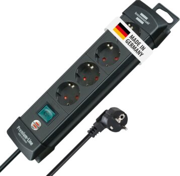 Brennenstuhl Premium-Line Steckdosenleiste (4-fach, 1,8 m) für 7,95 Euro