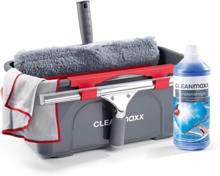 CLEANmaxx Fensterreiniger Set (7-teilig) für 27,60 Euro