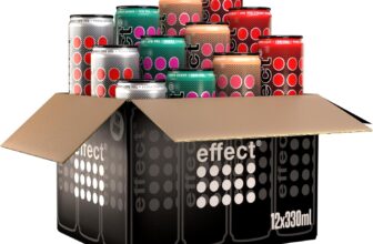 effect VODKA MIX SET – 12 × 330 ml Dosen mit 9 MILE VODKA für 19,99 Euro