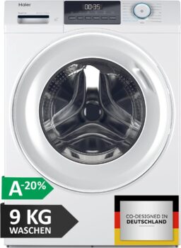Haier Frontlader Waschmaschine (9 kg, HW90-BP14929BU1) für 372,99 Euro