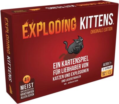 Kartenspiel Exploding Kittens (Grundspiel) für 12,95 Euro